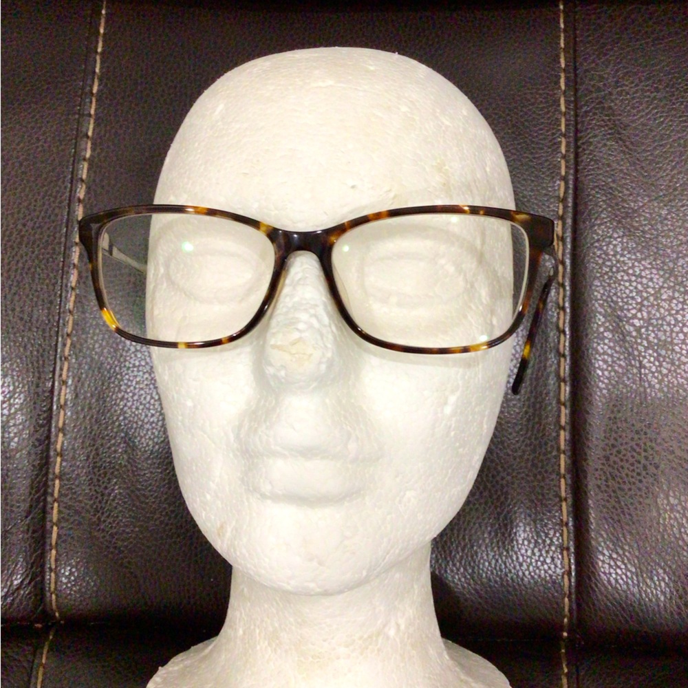Furla Tortoise Silver ZIZI Eyeglasses Frames